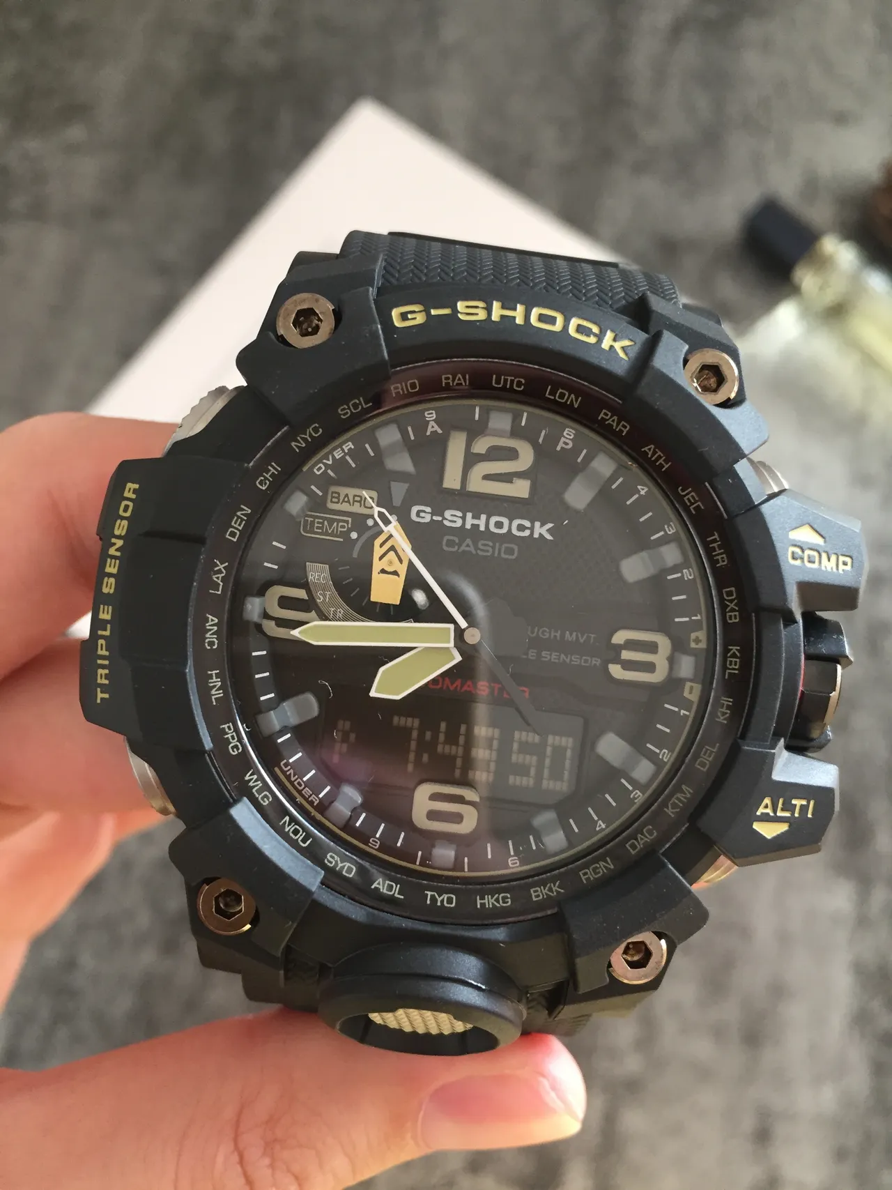 Casio G-Shock Mudmaster Triple Sensor Multi Band 6 Tough Solar montre de sport 3