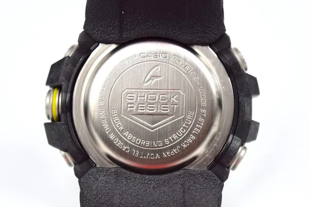 Casio G-Shock montre de sport noire orange dorée robuste analogique-numérique montre 3