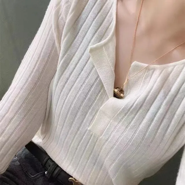 Celine Tiger's Eye Sphere Pendant Necklace 8