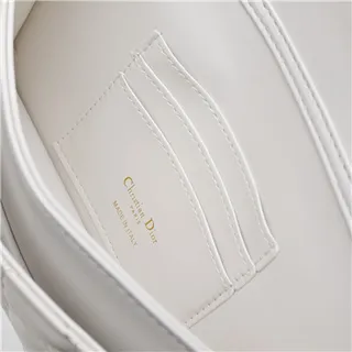 Chanel White Black Quilted Diamond Stitching Satin Bow Accent Handbag 20