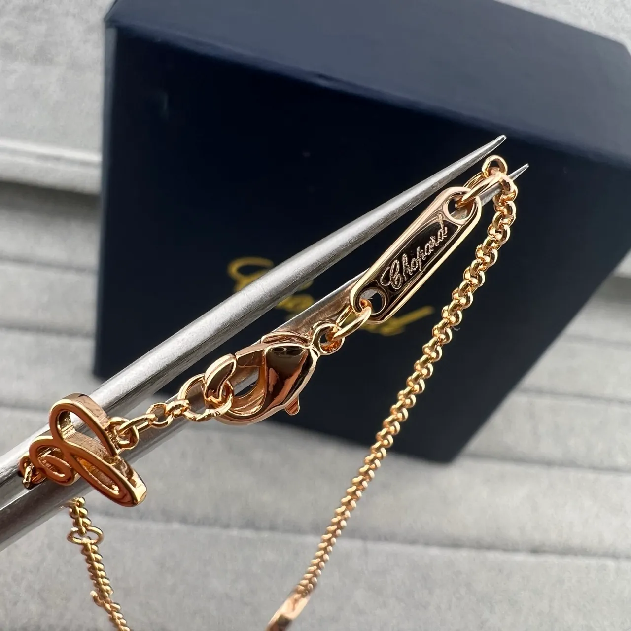 Chopard Happy Hearts Enamel Heart Pendant Bracelets 2