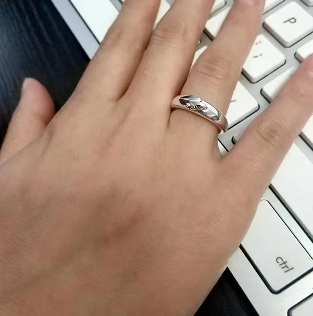 Chrome Hearts Cross Ring Silver-Tone Metal Ring 2