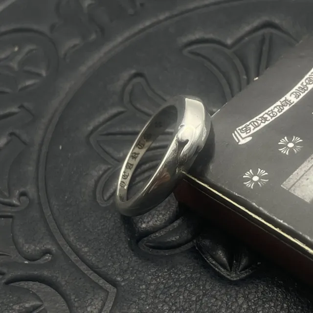 Chrome Hearts Cross Ring Silver-Tone Metal Ring 7