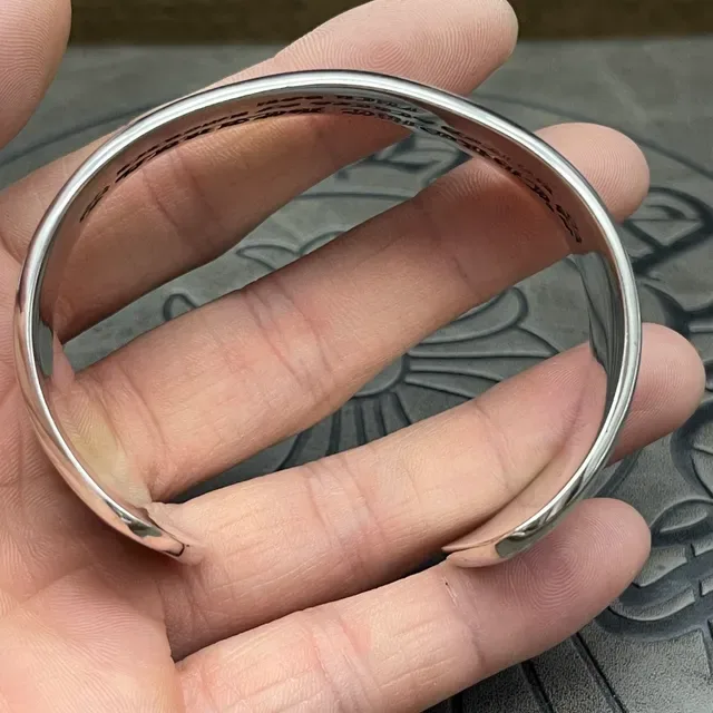Chrome Hearts Gothic Script Cuff Bracelet 2