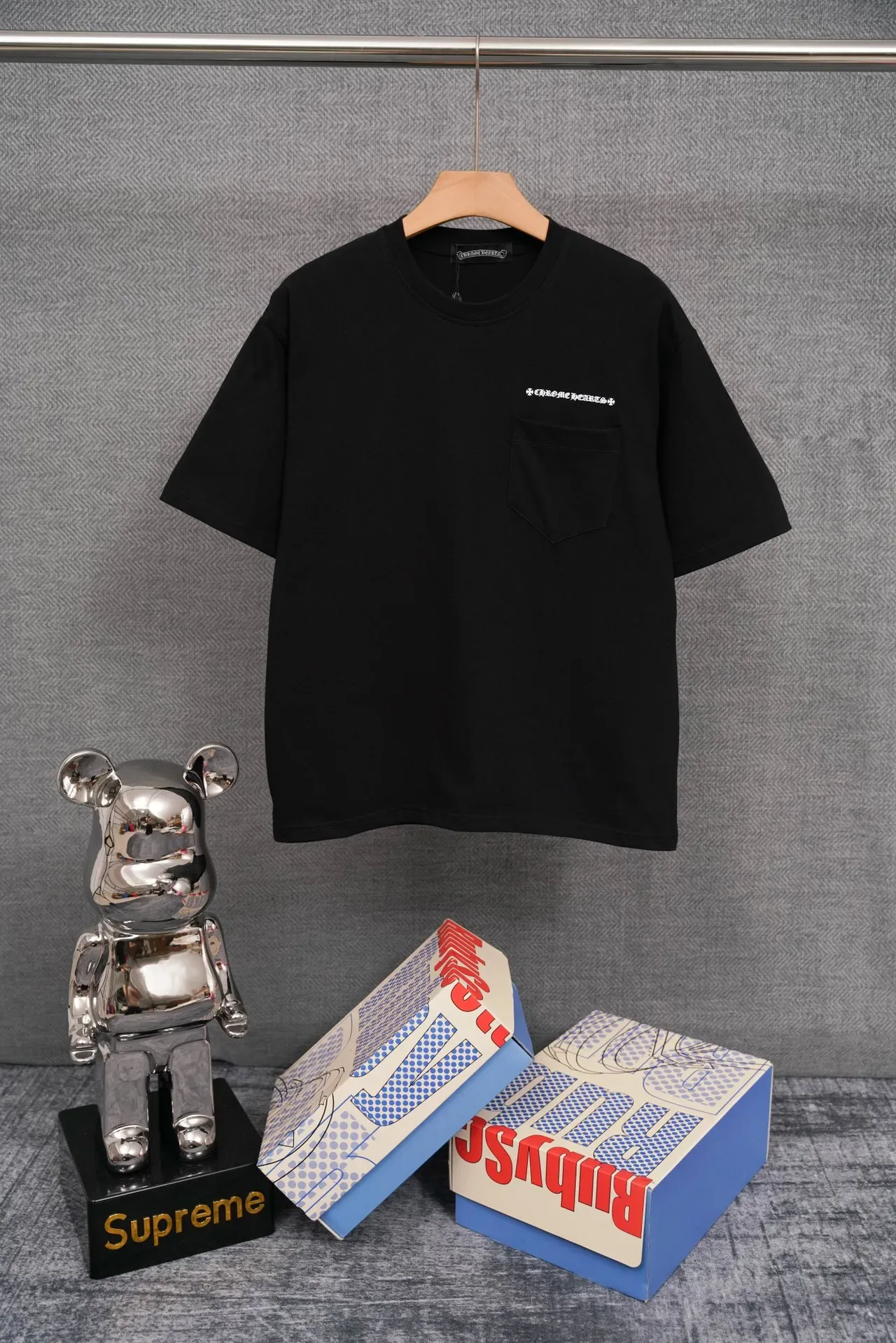 Chrome Hearts Morehead Graphic Oversized Black T-Shirt 2