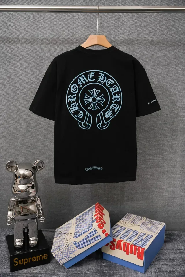 Chrome Hearts Pocket Tee Black Embroidered Logo T-Shirt 4