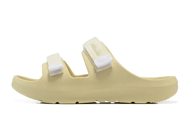 Columbia Duas tiras ajustáveis com fivela Pantufas pretas 8
