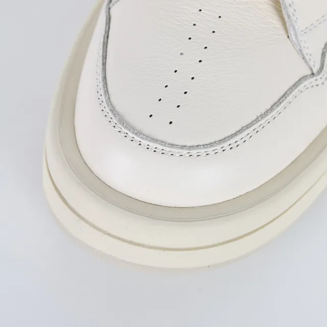 Converse Weapon Off-White Leather High-Top Lifestyle Sneakers 5
