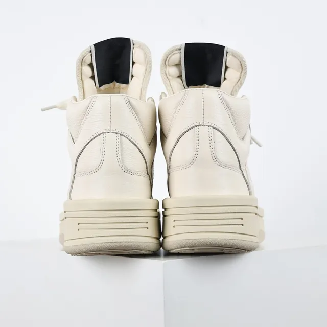 Converse Weapon Off-White Leather High-Top Lifestyle Sneakers 8