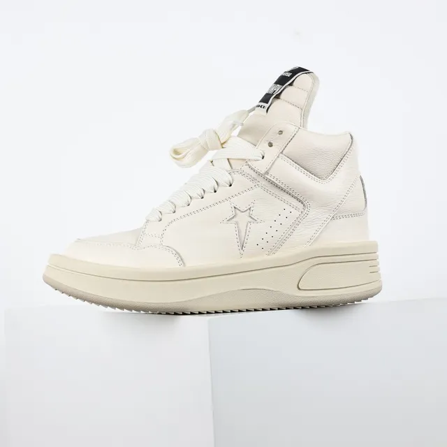 Converse Weapon Off-White Leather High-Top Lifestyle Sneakers 9