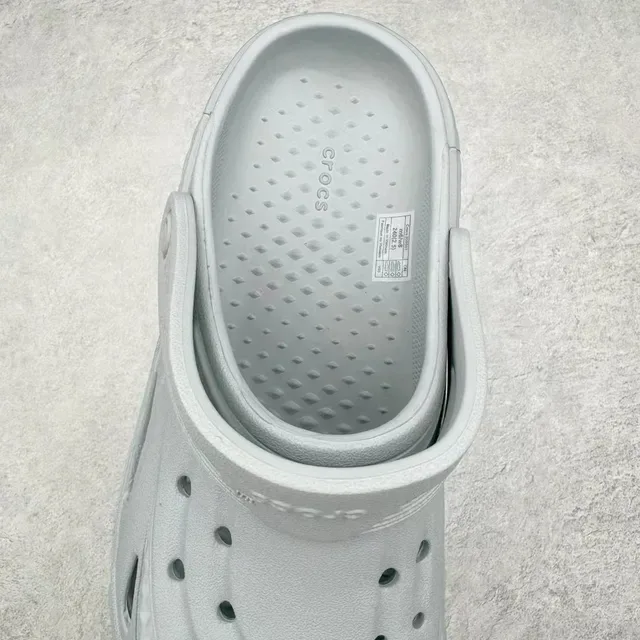 Crocs Echo Clog হালকা ধূসর মোল্ডেড ফোম ক্লগ 5