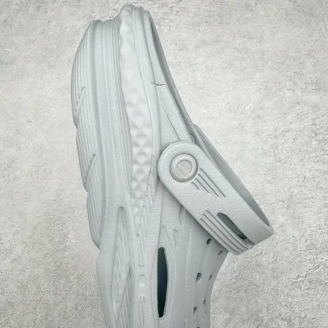Crocs Echo Clog হালকা ধূসর মোল্ডেড ফোম ক্লগ 6