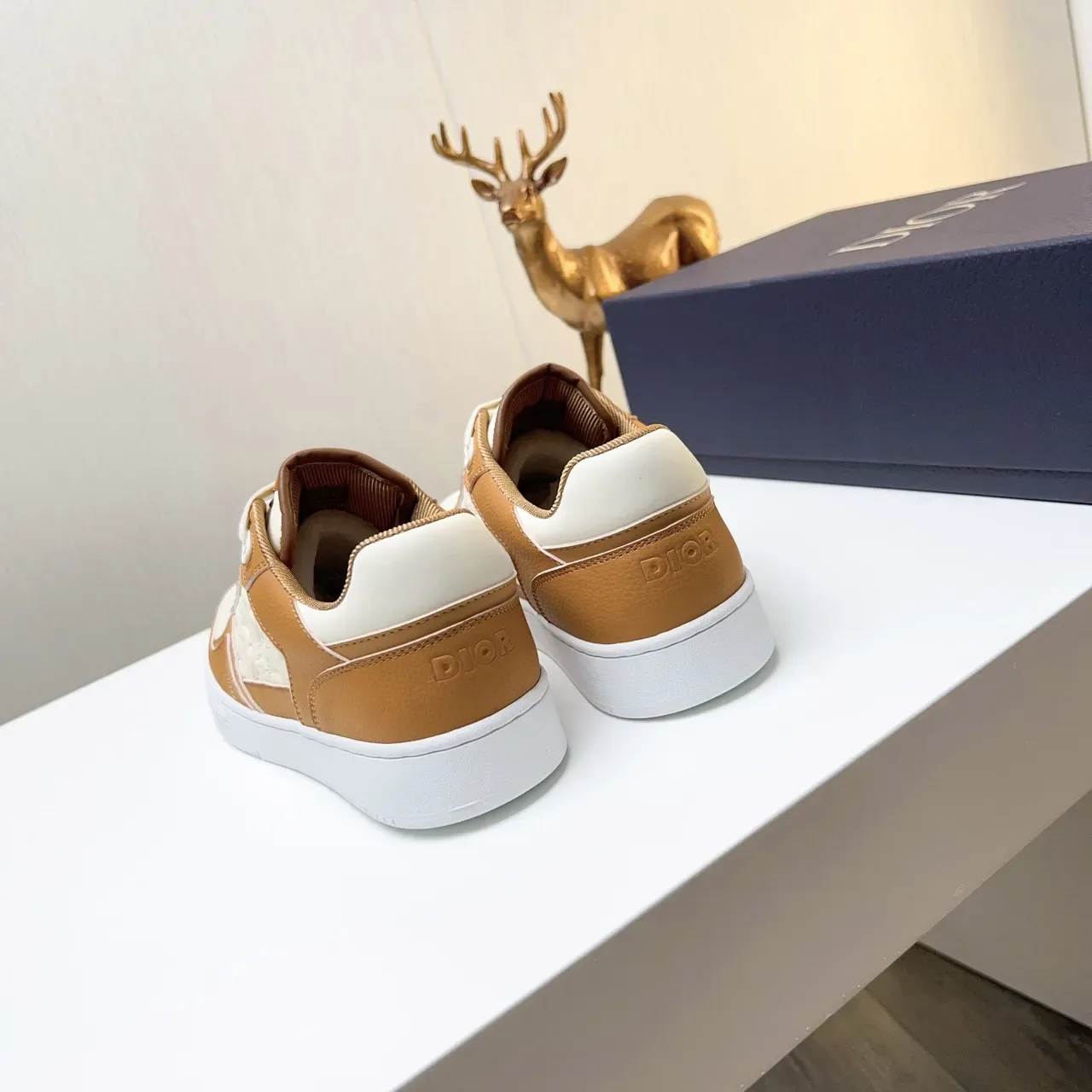 Dior B-Series Zapatillas lifestyle beige y crema con paneles 6