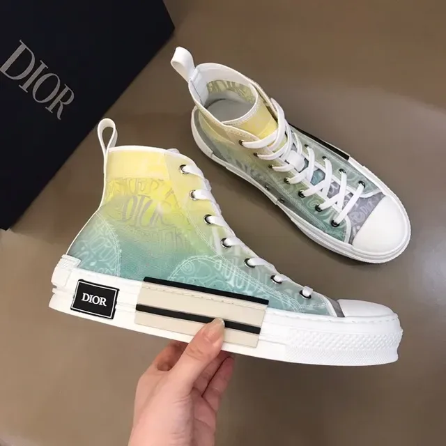 Dior B23 Gradient-Print High-Top Lifestyle Sneakers 1