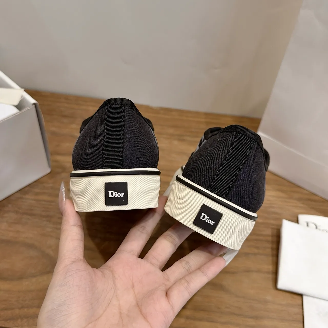 Dior B23 Monogram Canvas Low-Top Lifestyle Sneakers 2