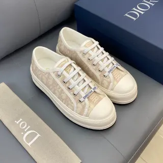 Dior B23 Monogram Canvas Platform Lifestyle Sneakers