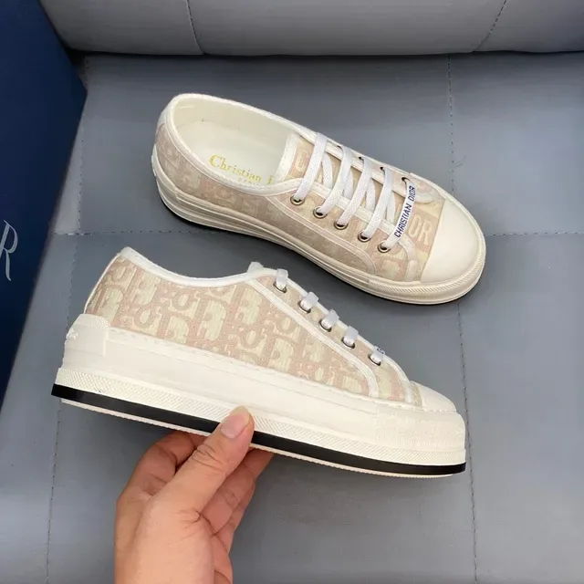 Dior B23 Monogram Canvas Platform Lifestyle Sneakers 3