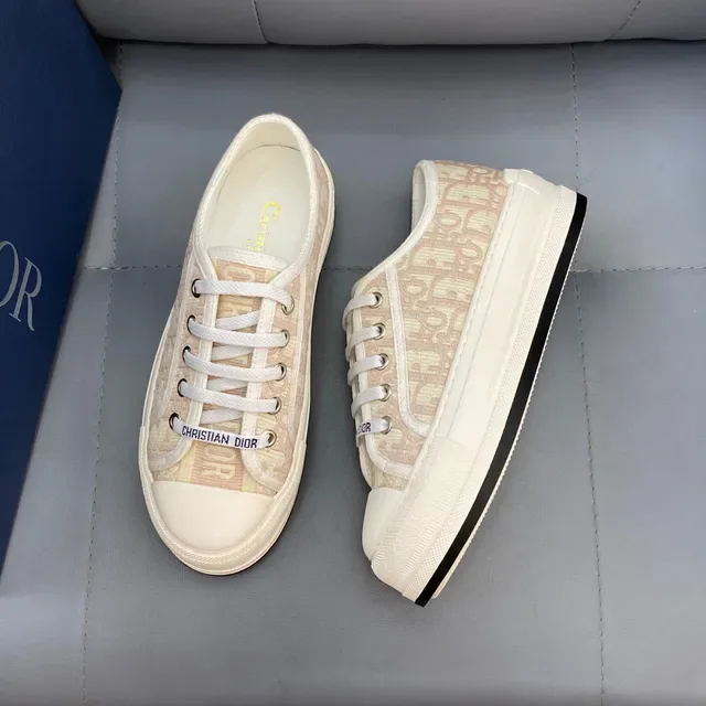 Dior B23 Monogram Canvas Platform Lifestyle Sneakers 4