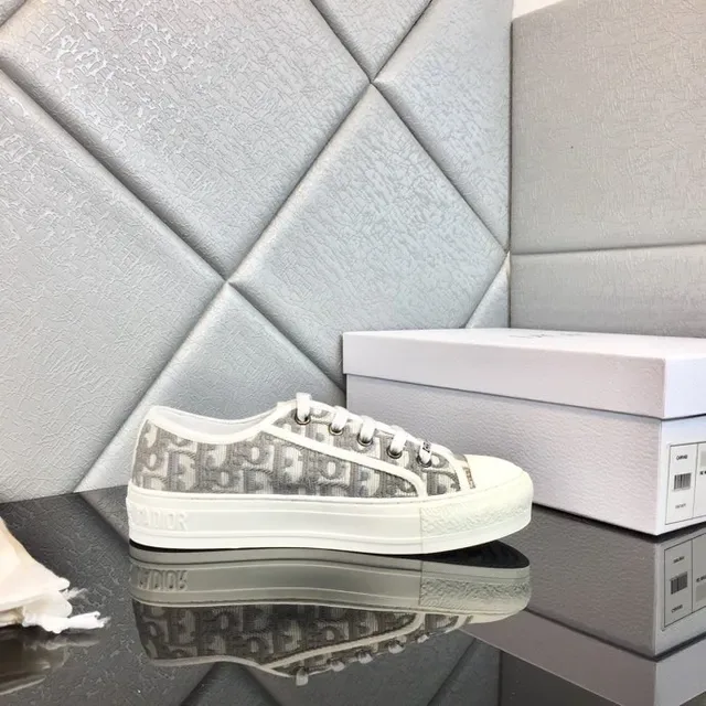 Dior B23 Monogram Print White Lifestyle Sneakers 6