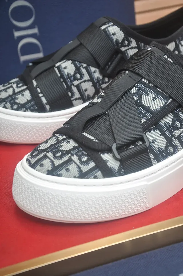 Dior B23 Monogram Slip-On Lifestyle Sneakers 2