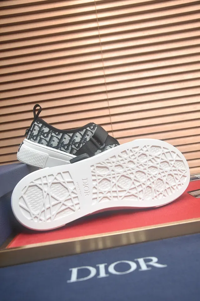 Dior B23 Monogram Slip-On Lifestyle Sneakers 3