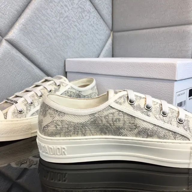 Dior B23 Monogrammed Lace-Up Lifestyle Sneakers 3