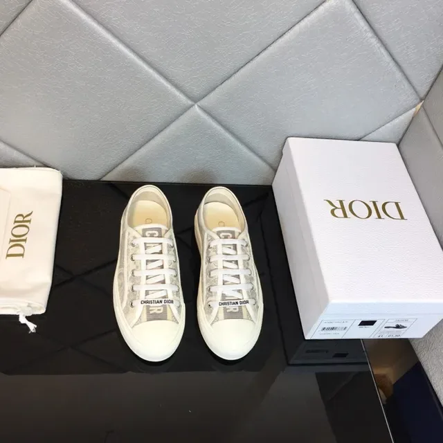 Dior B23 Monogrammed Lace-Up Lifestyle Sneakers 9