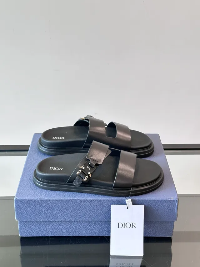 Dior B27 Double-Strap Buckle Platform Casual Sandals 10
