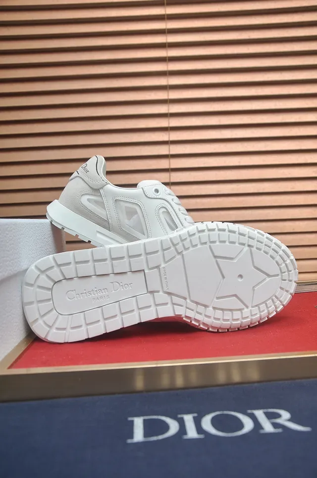 Dior B27 Tênis Lifestyle Monocromo Branco 3