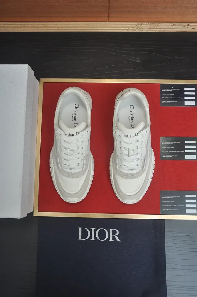 Dior B27 Tênis Lifestyle Monocromo Branco 5