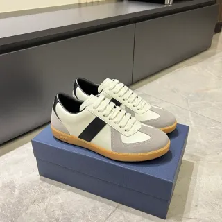 Dior B27 Panelled Leather and Suede Lifestyle Sneaker
