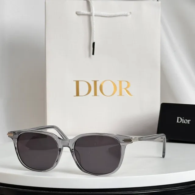 Dior Brown Gold Tortoiseshell Acetate Hardware Sunglasses 6