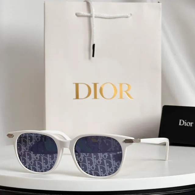 Dior Brown Gold Tortoiseshell Acetate Hardware Sunglasses 8