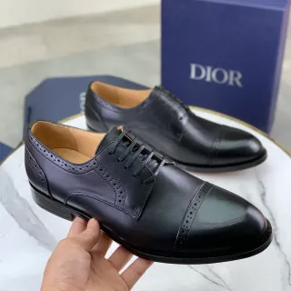 Dior Cap-Toe Brogue Oxford Shoes