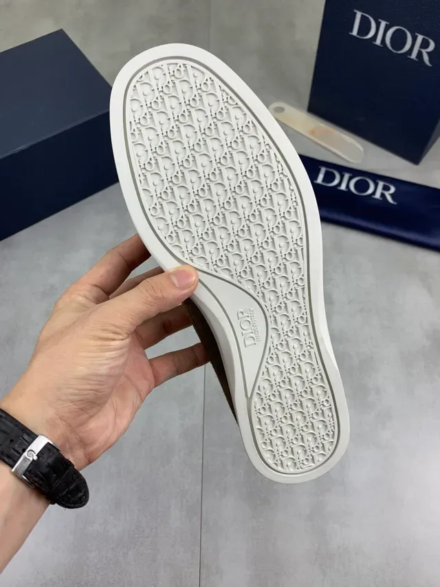 Dior Loafer Army Green White Suede Upper Penny Strap Loafer 3