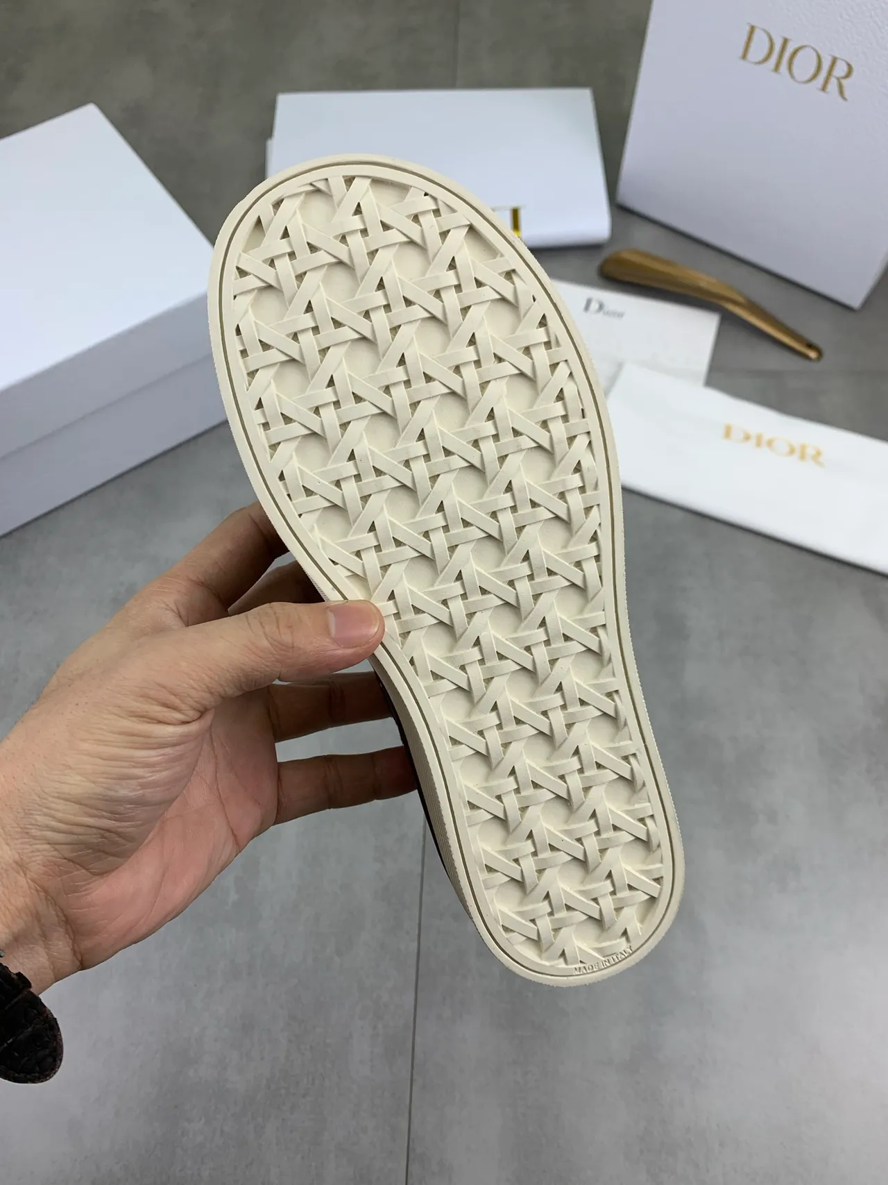 Dior Monogram Canvas Low-Top Lifestyle Sneakers 3
