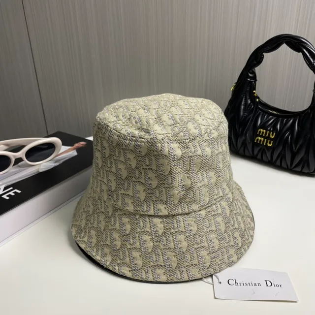 Dior Oblique Jacquard Embroidered Bucket Hat 4