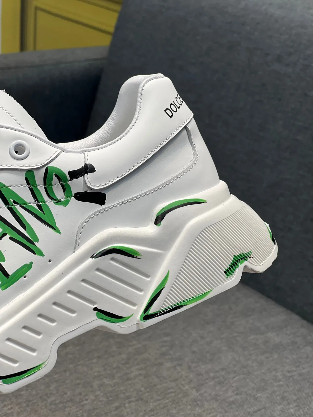 Dolce & Gabbana Graffiti-Print Chunky Sneakers 7