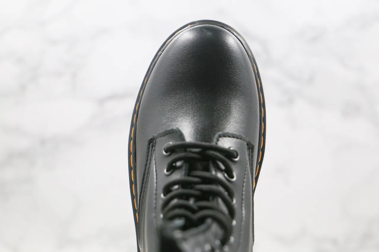Dr. Martens 1460 Black Smooth Leather Martin Boot 4