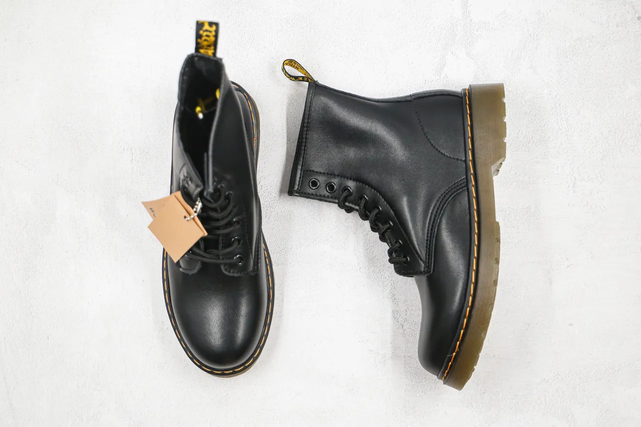 Dr. Martens 1460 Black Smooth Leather Martin Boot 8