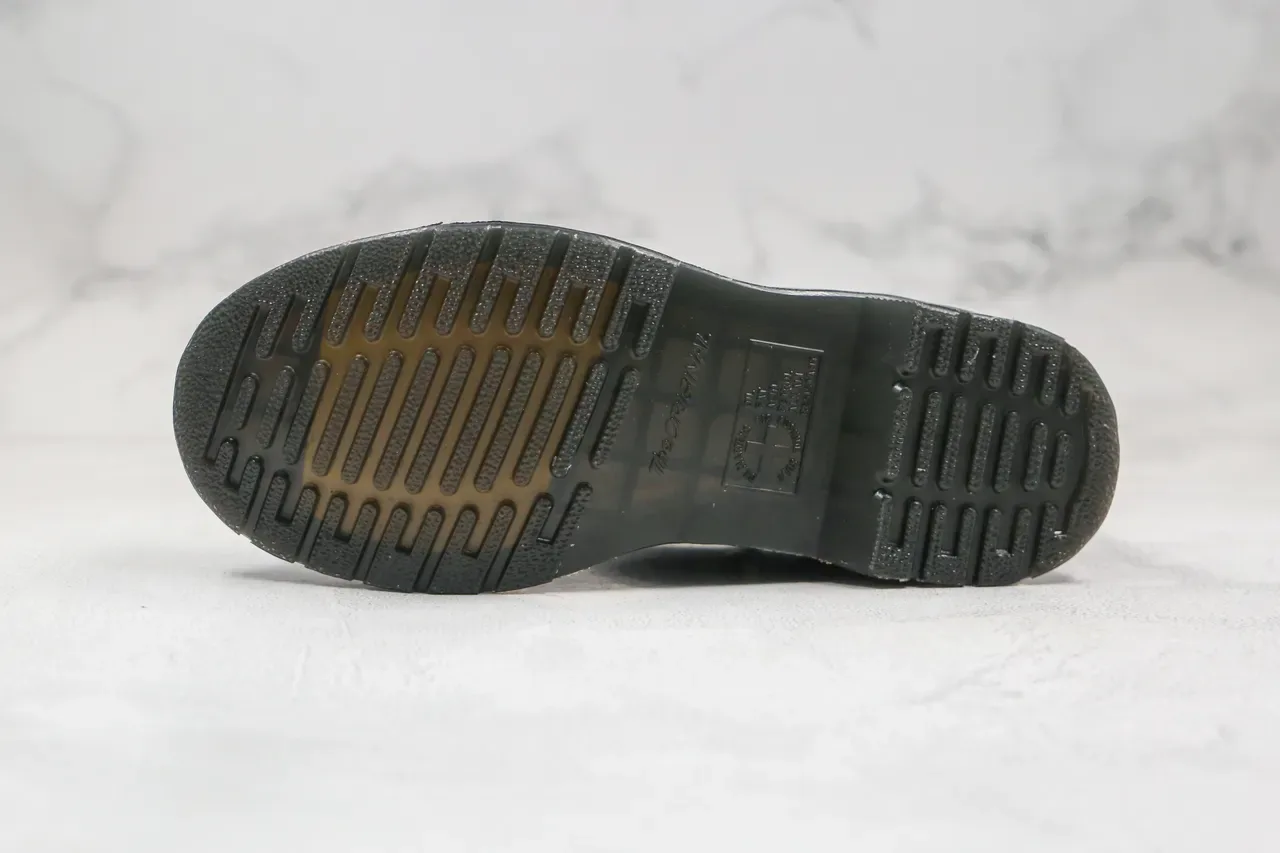 Dr. Martens 1460 Harness Black Leather Martin Boots 6