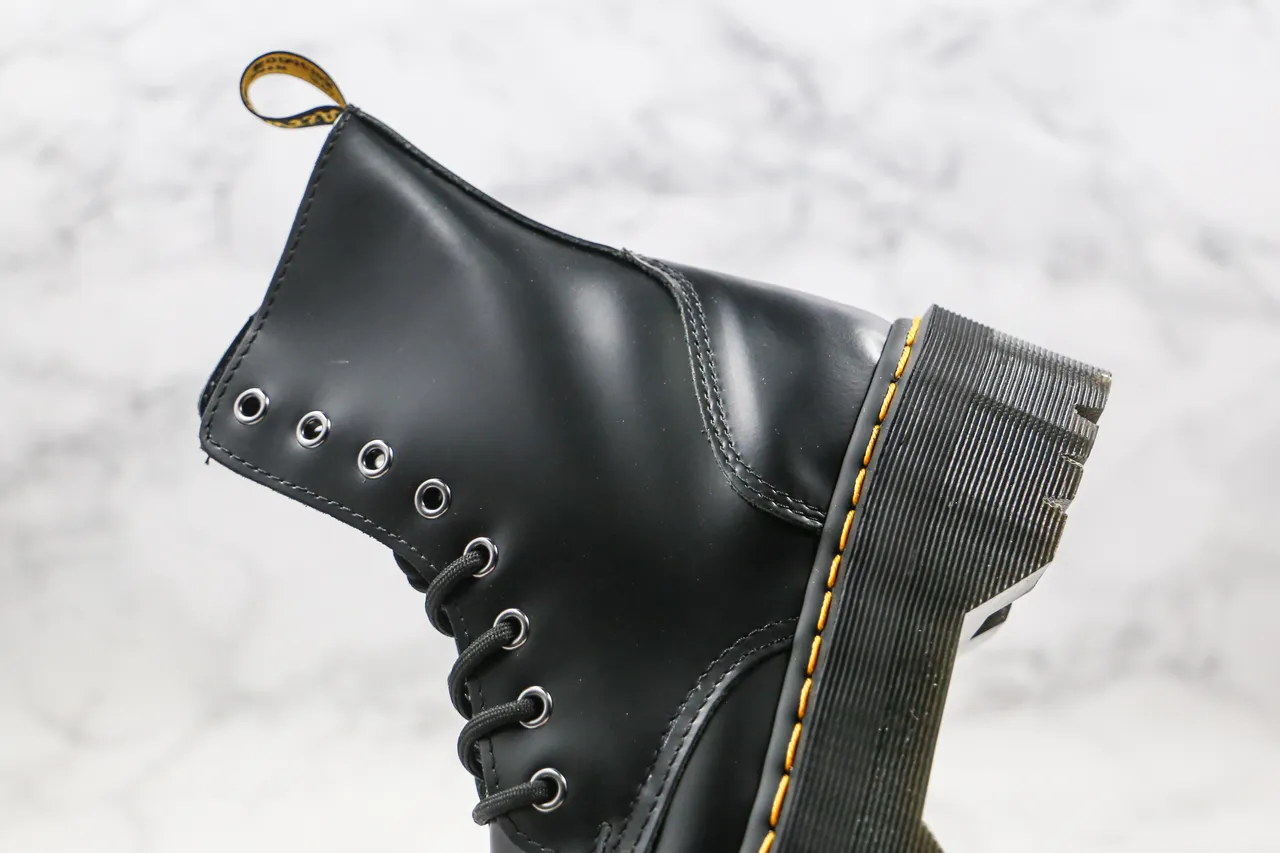 Dr. Martens Jadon Bottes Martin Semelle Plateforme 8-Eyelet Lace-Up Bottes Martin 5