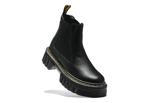 Dr. Martens Jadon Platform Black Chelsea Boots 2