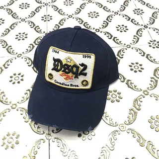 Dsquared2 D&G2 Canadian Bros. Patch vintage Vert olive Casquette de baseball 4