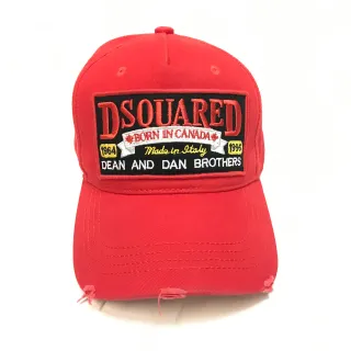 Dsquared2 Heritage Patch Red Baseball Cap