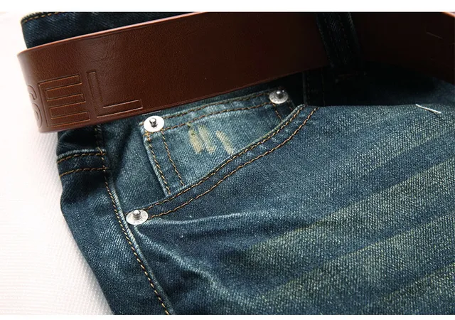 Dsquared2 ICON Blue Brown Mid-Rise Distressed Wash Shorts 5