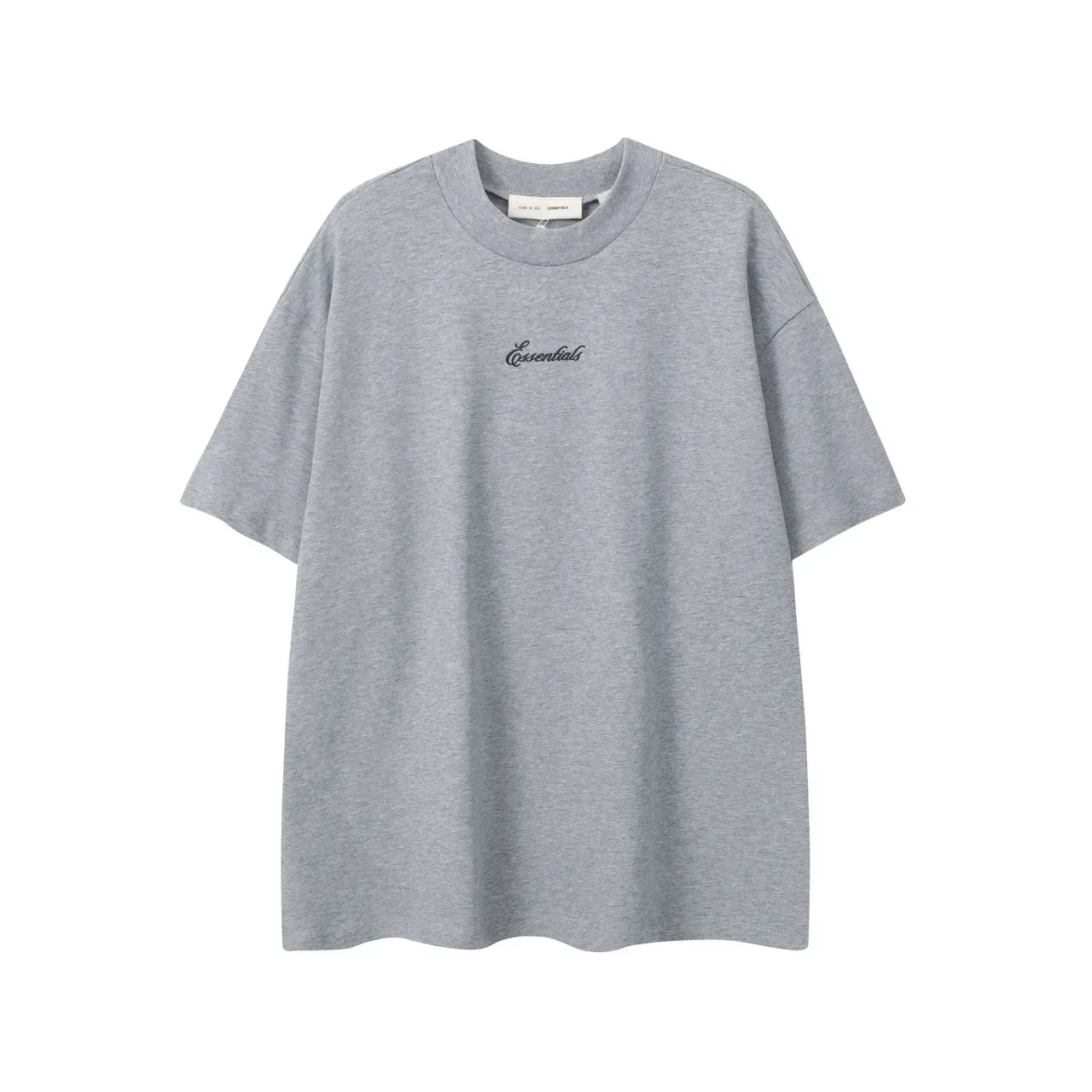 Camiseta Fear of God Essentials oversized gola careca 2