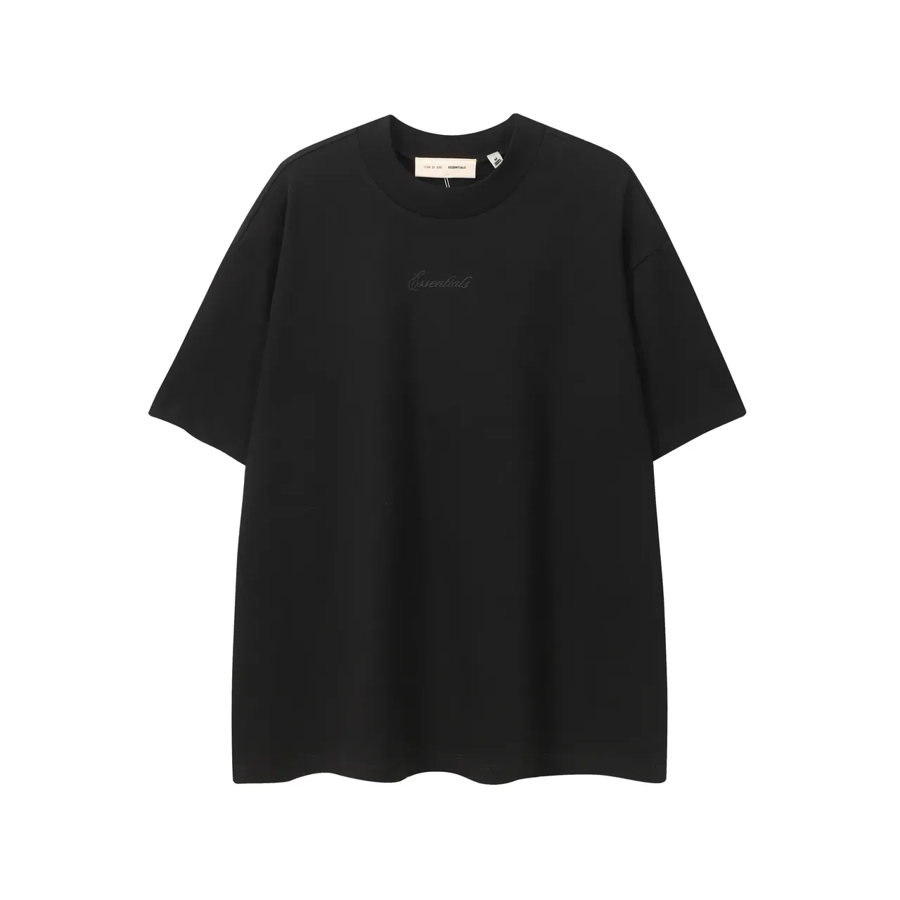 Camiseta Fear of God Essentials oversized gola careca 6