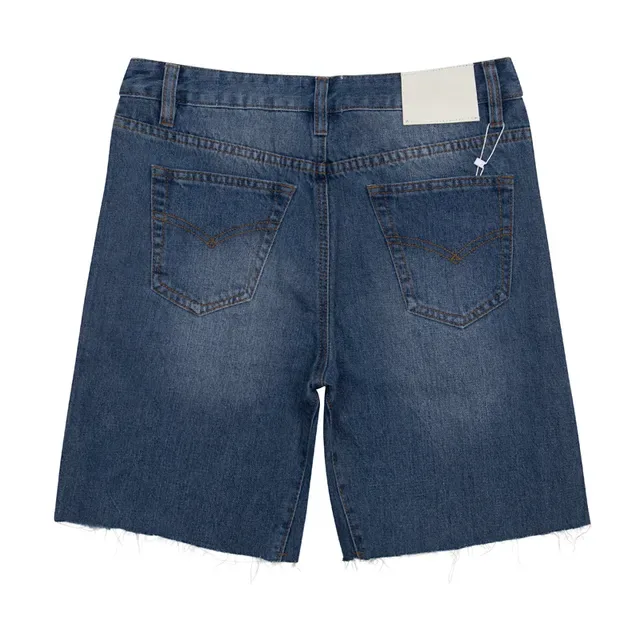 Gallery Dept Side-Panel Contrast Denim Shorts 3