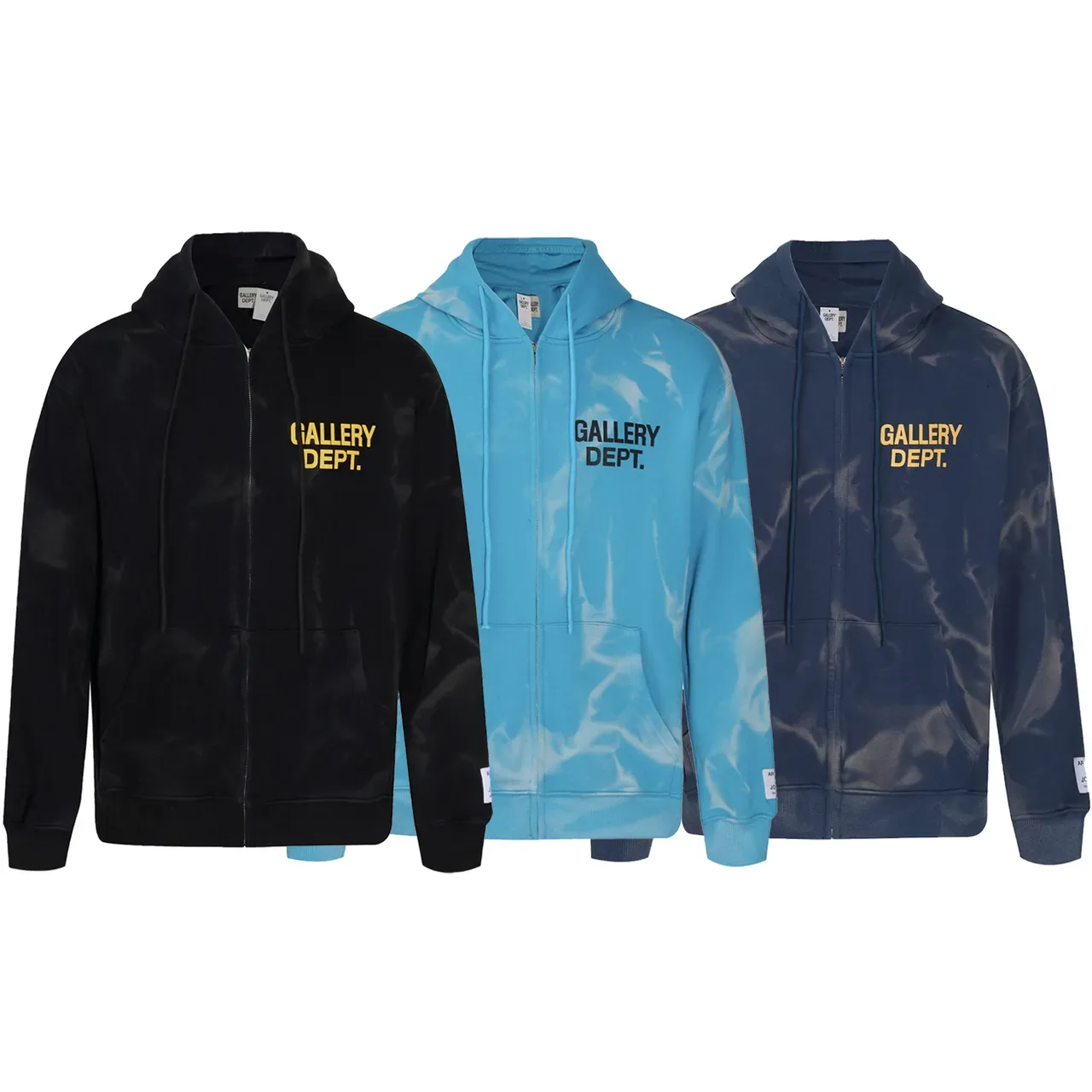 Gallery Dept Tie-Dye Full-Zip Hoodie 3